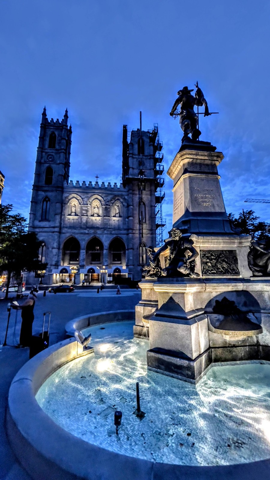 Historic street in Old Montreal